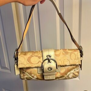 Coach soho Y2K baguette bag vintage